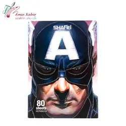 دفتر 80 برگ ته چسب شفیعی کد 7