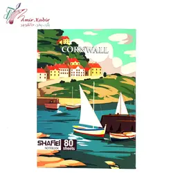 دفتر 80 برگ ته چسب شفیعی کد 4 سری A