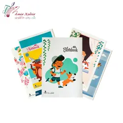 دفتر 100 برگ منگنه ای – معمولی