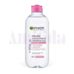 میسلار واتر آرایش پاک کن گارنیر مخصوص پوست حساس 400 میلGarnier Micellar Kusursuz Makyaj Temizleme Suyu 400 ml