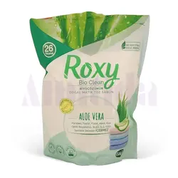 پودر صابون ماشین لباسشویی و دستی رکسی 800 گرمDalan Roxy Bio Clean Doğal Matik Toz Sabun lavanta Bahçesi ve Aloe Vera 800gr