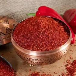 فلفل قرمز ترکیه‌ای پول بیبر ییلبا بسته 200 گرم Yilba biberleri Kırmızı Pul Biber Red Pepper 200 gr