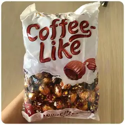 آبنبات کافی لایک Coffee Like روشن با مغز کارامل بسته 1 کیلوییRoshen Coffeelike Caramel Candy With Coffee Flavor 1kg