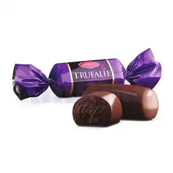 شکلات ترافل قلمی ABK بنفش بسته یک کیلوییCandy Bars Chocolate Trufalie Sweets ABK, 1Kg