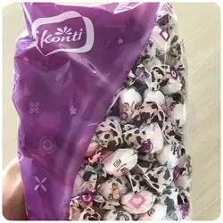 پاستیل ژله ای شیری کنتی مدل رونی Konti Ronni بسته یک کیلوییKonty Ronny Jelly Candy Unglazed 1kg