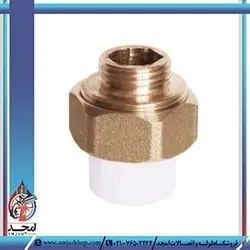 تبدیل برنجی مهره دار اتصال بسپار-25