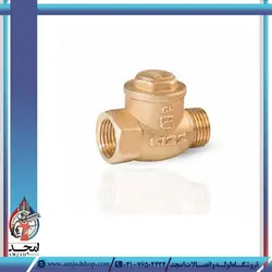 شیر یکطرفه دریچه ای برنجی کیزایران 2 اینچ