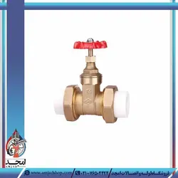 شیرفلکه کشویی دوسرمهره اتصال بسپار – سایز50