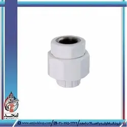 مهره ماسوره تمام پلیمری یکسر دنده اتصال بسپار _ سایز 3/4*25