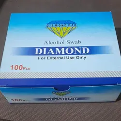 پد الکلی دیاموند بسته 100عددی