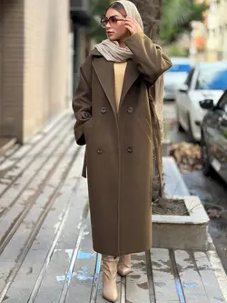 پالتو فوتر کوبیده ضخیم