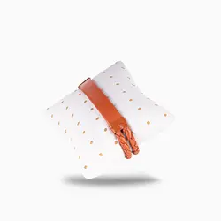 دستبند چرم طبیعی مدل آناویز