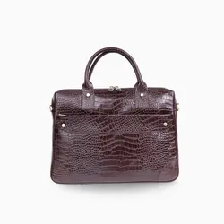 کیف اداری مدل آناویز چرم(کروکو)