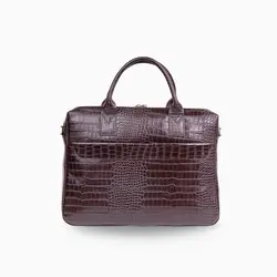 کیف اداری مدل آناویز چرم(کروکو)
