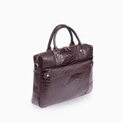 کیف اداری مدل آناویز چرم(کروکو)