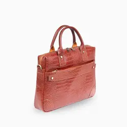کیف اداری مدل آناویز چرم(کروکو)