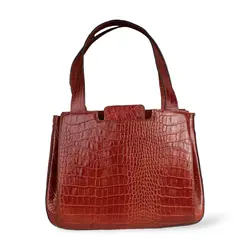 کیف زنانه چرم طبیعی مدل آناویز چرم