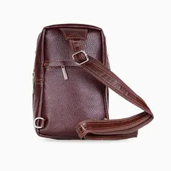 کیف کراس بادی چرم طبیعی مدل آناویز چرم