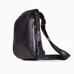 کیف کراس بادی چرم طبیعی مدل آناویز چرم