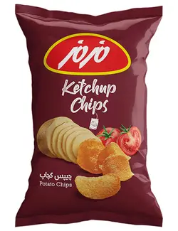 چیپس برگه ای کچاپ مزمز