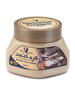 کرم کنجد ساده 350 گرمی عقاب