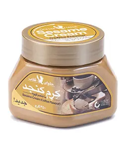 کرم کنجد قهوه 350 گرمی عقاب