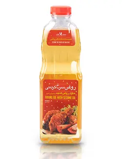 روغن سرخ کردنی شفاف حاوی روغن کنجد 780گرمی عقاب