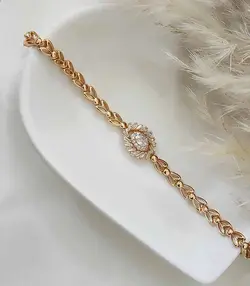 دستبند زنانه جواهری سلینا برند cm