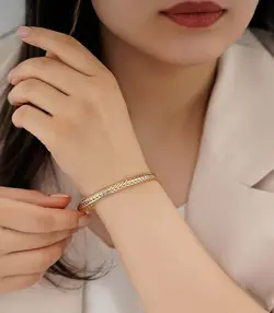 دستبند زنانه حصیری برند ysx