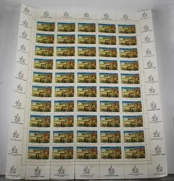 تمبر روز جهانی ارتباطات 1354 – دو ورق 50 تایی