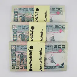 اسکناس 200 تومانی جمهوری اسلامی – بسته نو بانکی – 63/387101