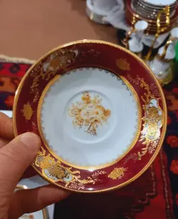 نعلبکی چینی قدیمی