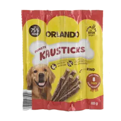 تشویقی مدادی سگ اورلاندو با طعم گوشت گاو Orlando Stick Beff 4 psc