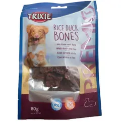 تشویقی سگ مدل Rice Duck Bones تریکسی
