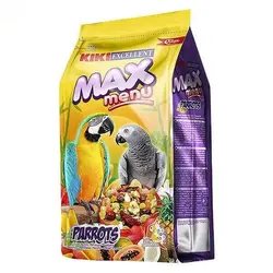 غذای طوطی سانان کی کی kiki مدل Max Menu بسته 2000 گرمی