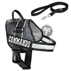 قلاده كتفى کماندو سايز2  همراه با لید