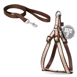 قلاده کتفی  سایز 2 طرحدار ( توپی  ) همراه با لید