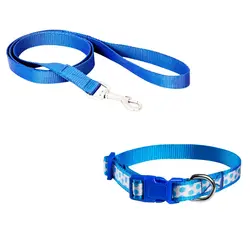 قلاده گردنی تسمه ای سایز 1 (توپی) همراه با لید