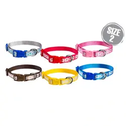 قلاده گردنی تسمه ای سایز 2( توپی ) بدون لید