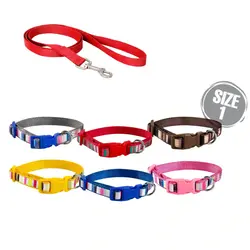 قلاده گردنی تسمه ای سایز1 چند رنگ (همراد یا لید)