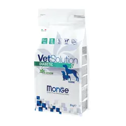 غذای خشک درمانی مخصوص سگ‌های دیابتی مونژ Monge VetSolution Diabetic Canine وزن 2 کیلوگرم