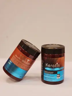 ماسک مو بدون سولفات آرگان و کراتین