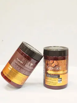 ماسک مو بدون سولفات آرگان و کراتین