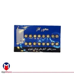 نازل کارتی آبگر مکن دیوار (مایع) ۱۶ عدد نازل U7765