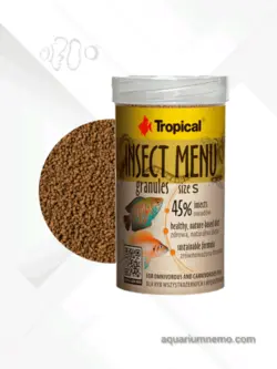 غذا اینسکت منو تروپیکال ( tropical insect menu )