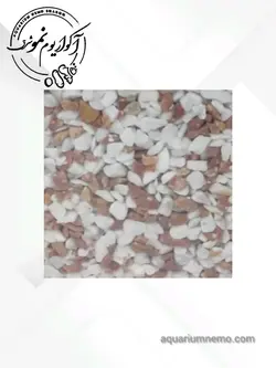 شن دورنگ سفید قرمز
