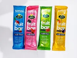 نامور لواشک 100 گرمی میکس دو میوه 24 عددی