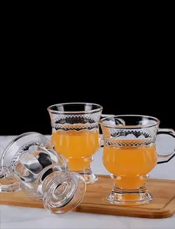 لیوان چای خوری پایه دار VT-1223