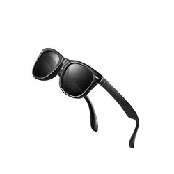 عینک آفتابی یونیسکس بچه گانه Beeline  ضد اشعه UV-400 به همراه بگ عینک