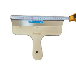 لیسه دسته چوبی برند دکور کد 046 طول 25 سانتی متر